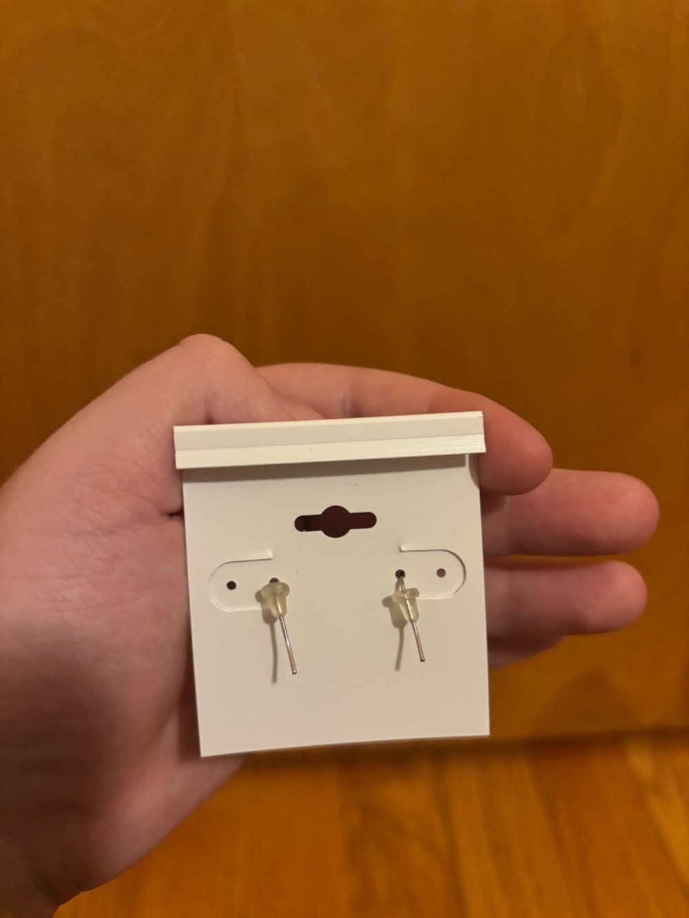 Lori’s Gifts Silver Linked Drop Earrings NWT - Picture 3 of 3